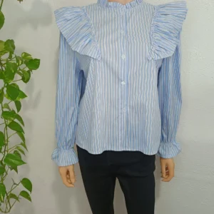 CAMISA CON VOLANTES