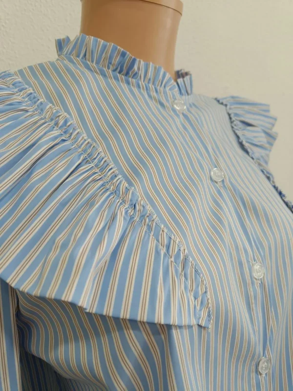 CAMISA CON VOLANTES - Imagen 4