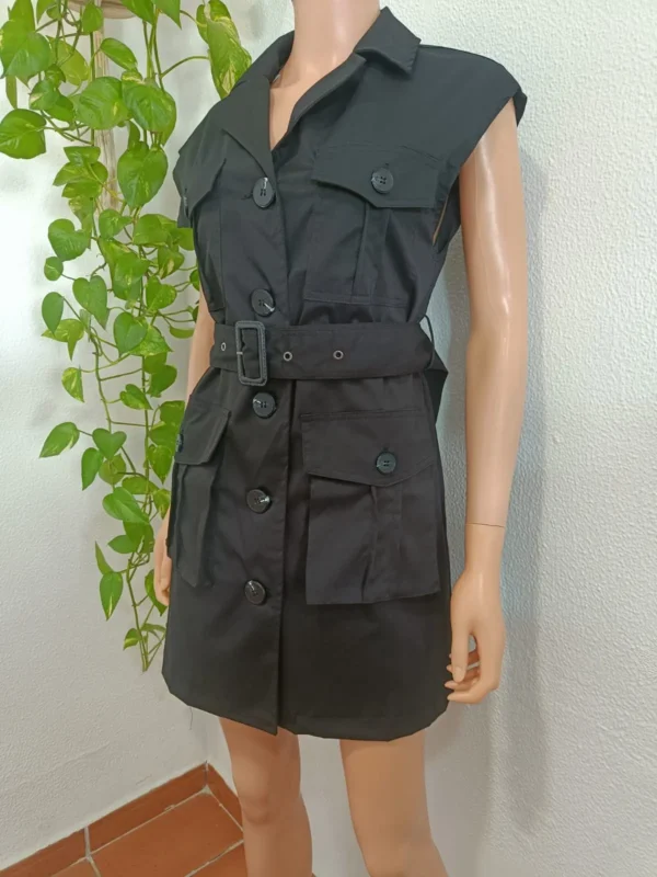 VESTIDO GABARDINA - Imagen 2