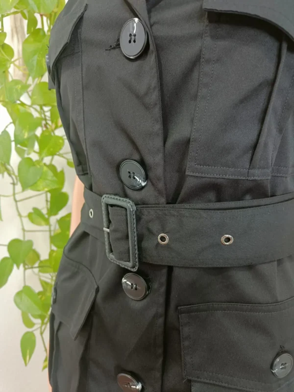 VESTIDO GABARDINA - Imagen 3