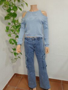 Jersey de hombros descubiertos